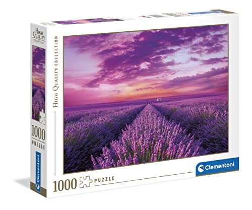 Clementoni Collection 39606 Lavander Field Puzzle For Adults And Children Pieces Ages 10 Years Plus  puzzle collectible [Barcode 8005125396061] - Main Image 1