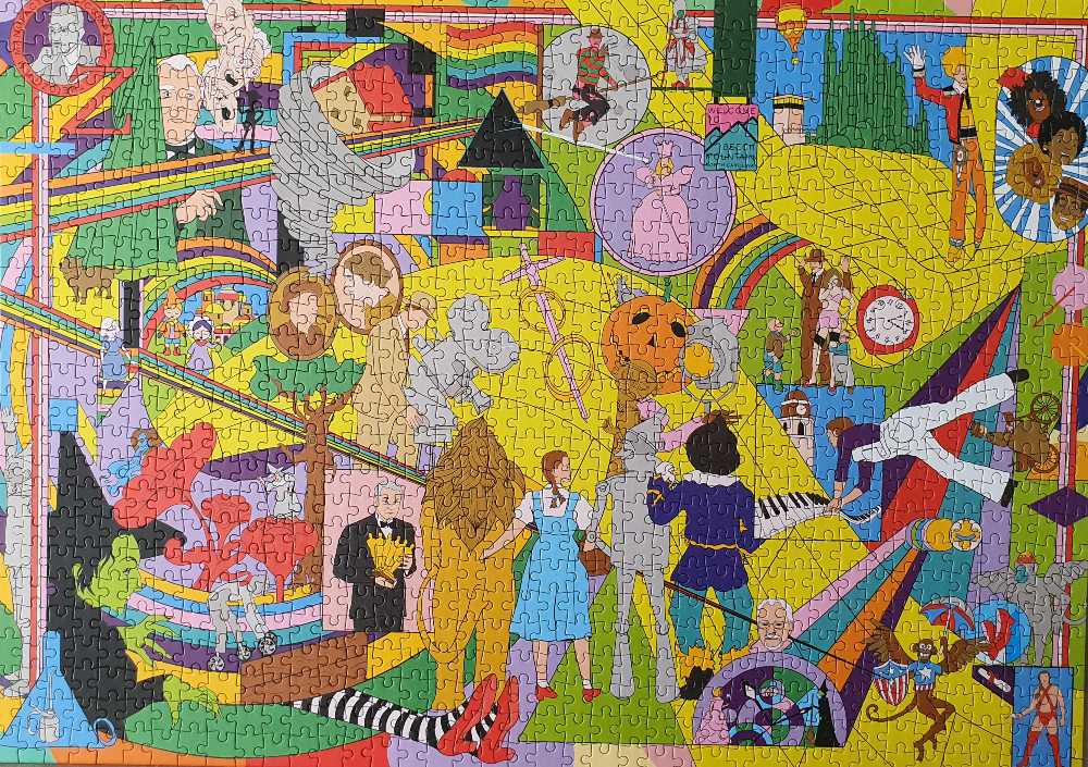 The Wonderful World Of Oz - Lawrence King Publishing puzzle collectible [Barcode 9781913947170] - Main Image 2