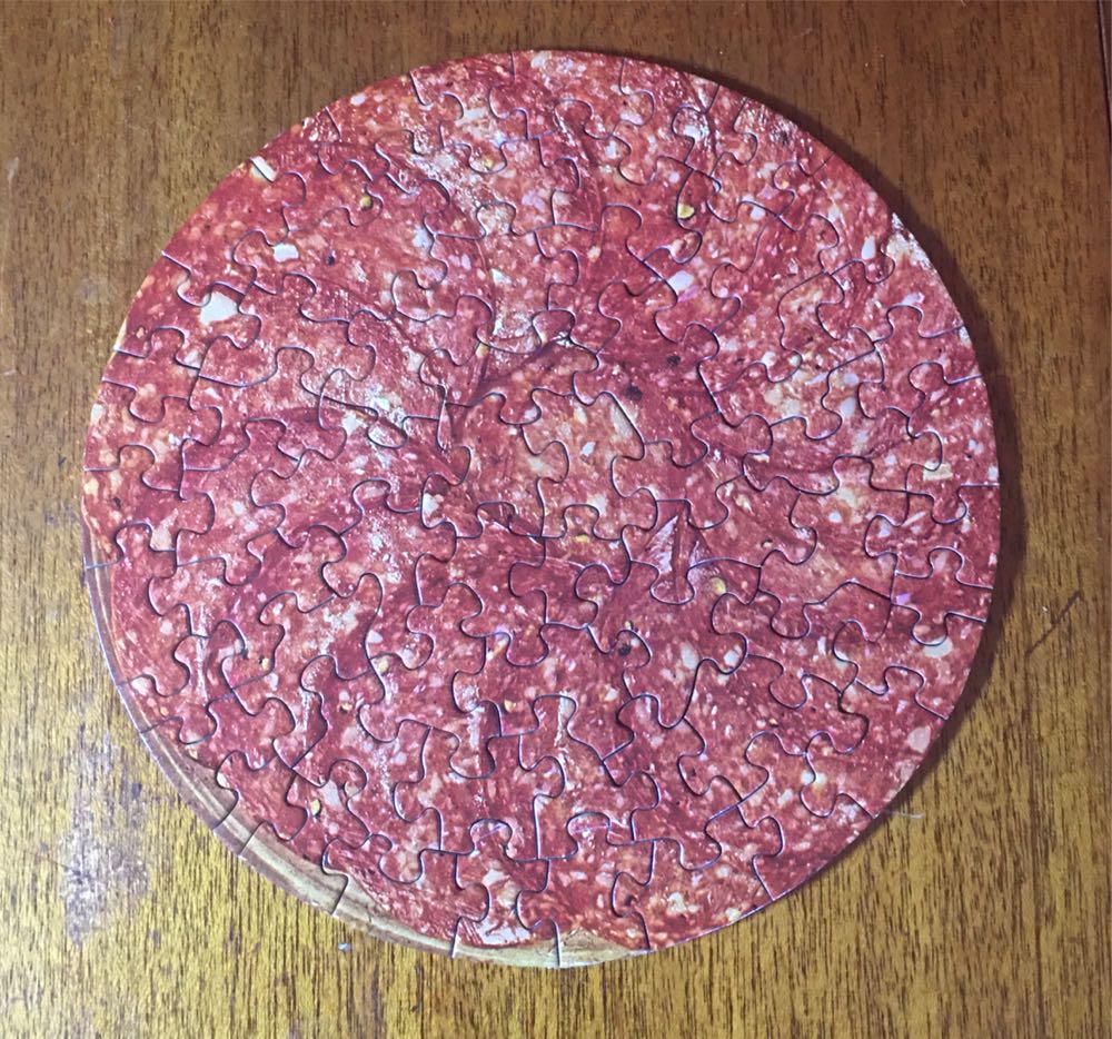 Salami - Mini Round - Springbok puzzle collectible - Main Image 3
