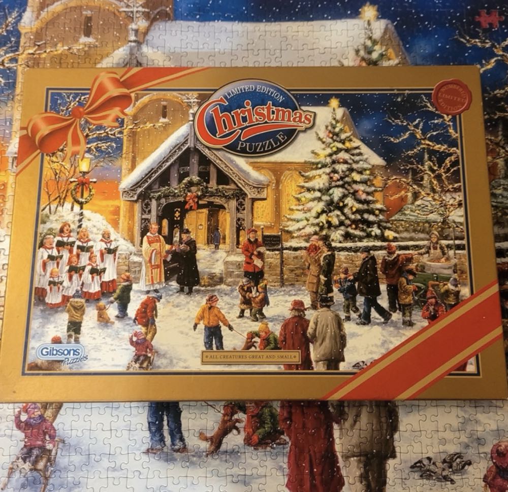 G2008 All Creatures Great And Small Limited Edition - Gibsons puzzle collectible [Barcode 5012269020083] - Main Image 4