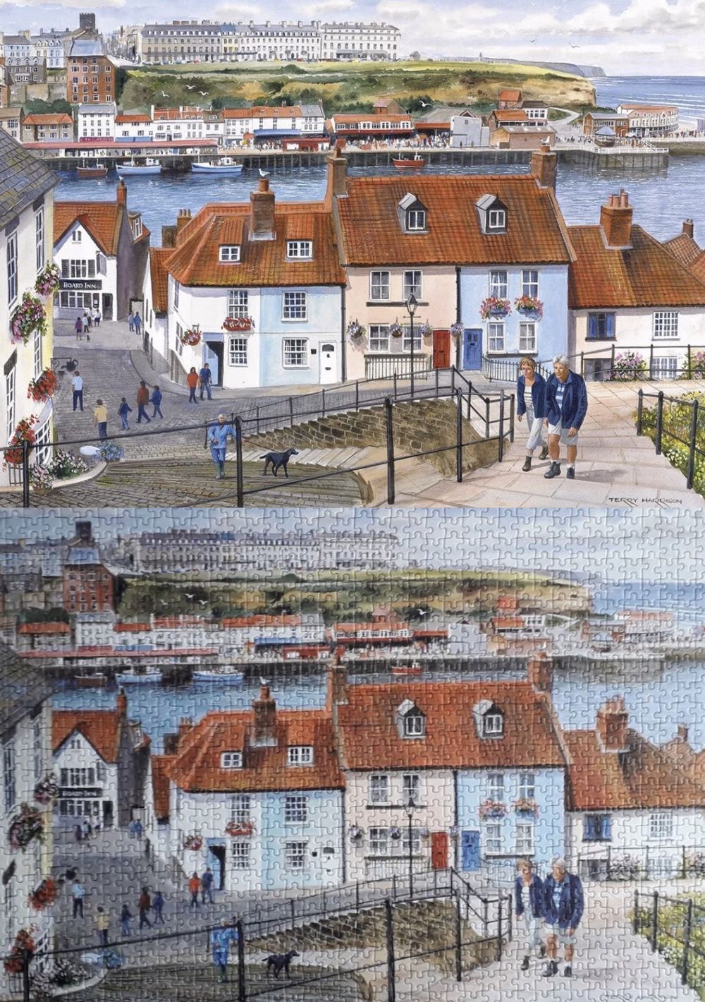 The Port Of Whitby - Gibsons puzzle collectible [Barcode 5012269050103] - Main Image 3