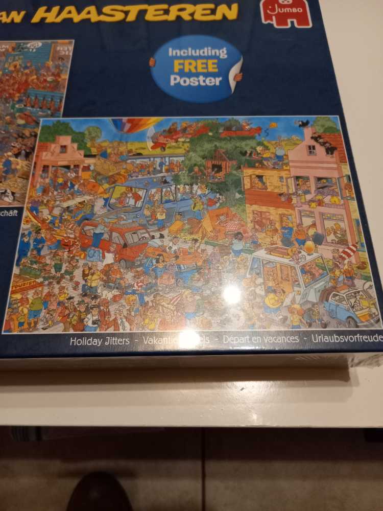 Vakantiekriebels / Holiday Jitters - Jumbo puzzle collectible - Main Image 2