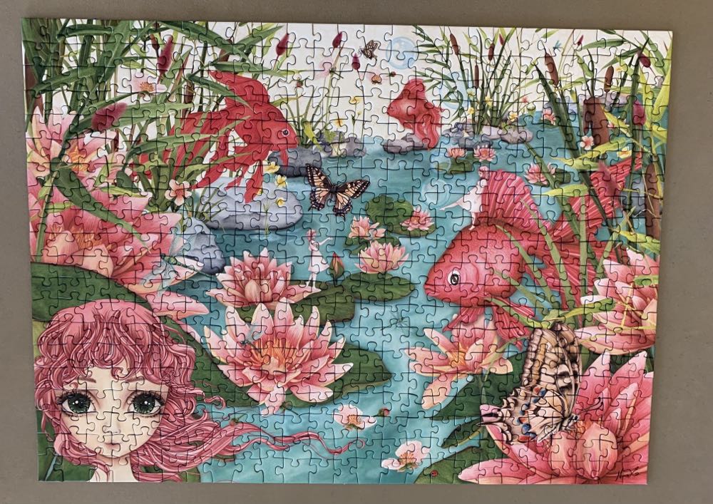 Minu’s Pond Daydreams - Ravensburger puzzle collectible [Barcode 4005556804795] - Main Image 2