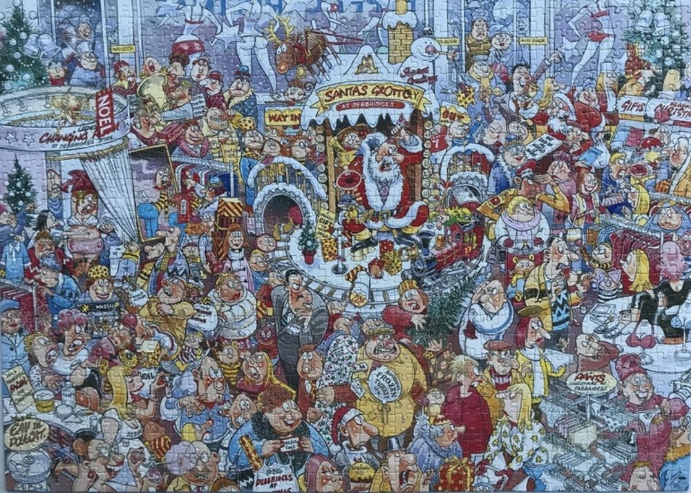 Christmas Shopping Limited Edition/Noel - Jumbo puzzle collectible [Barcode 8710126014813] - Main Image 3