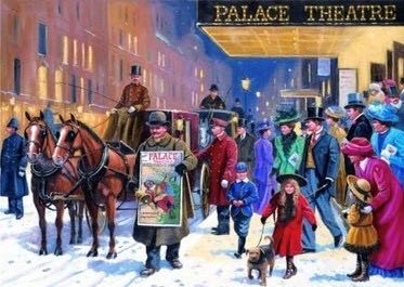 Leaving The Theatre (Cil Cilla Messenger) - Gibsons puzzle collectible [Barcode 5012269007848] - Main Image 2