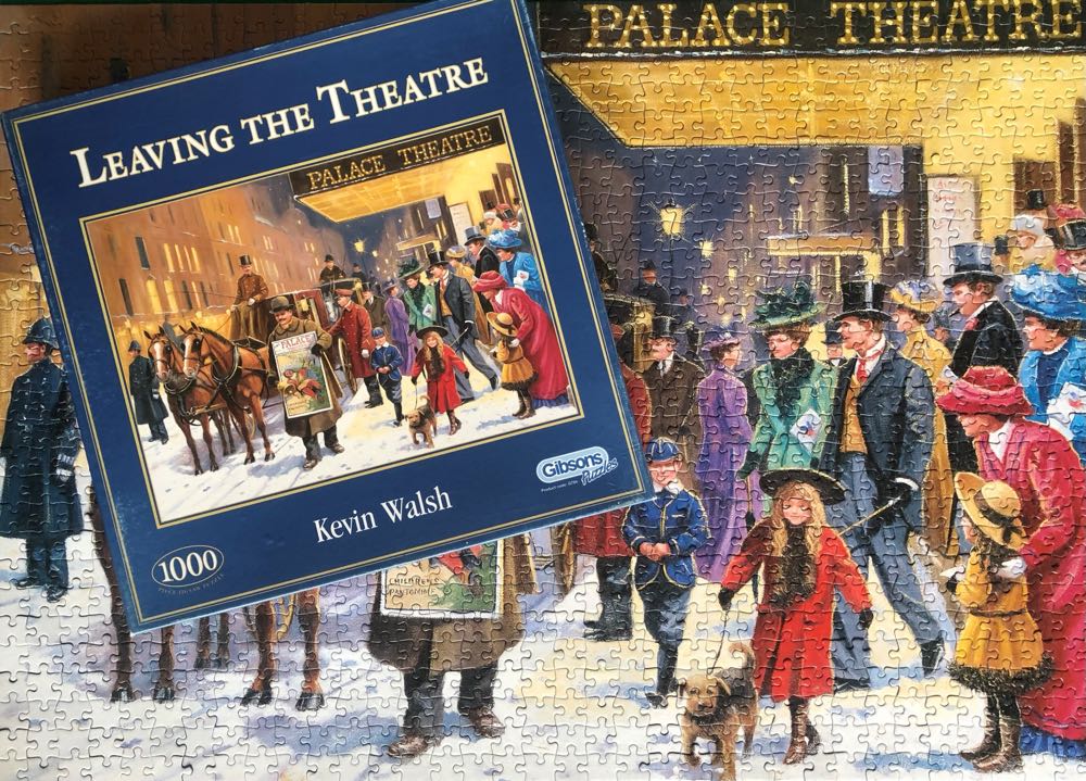 Leaving The Theatre (Cil Cilla Messenger) - Gibsons puzzle collectible [Barcode 5012269007848] - Main Image 4