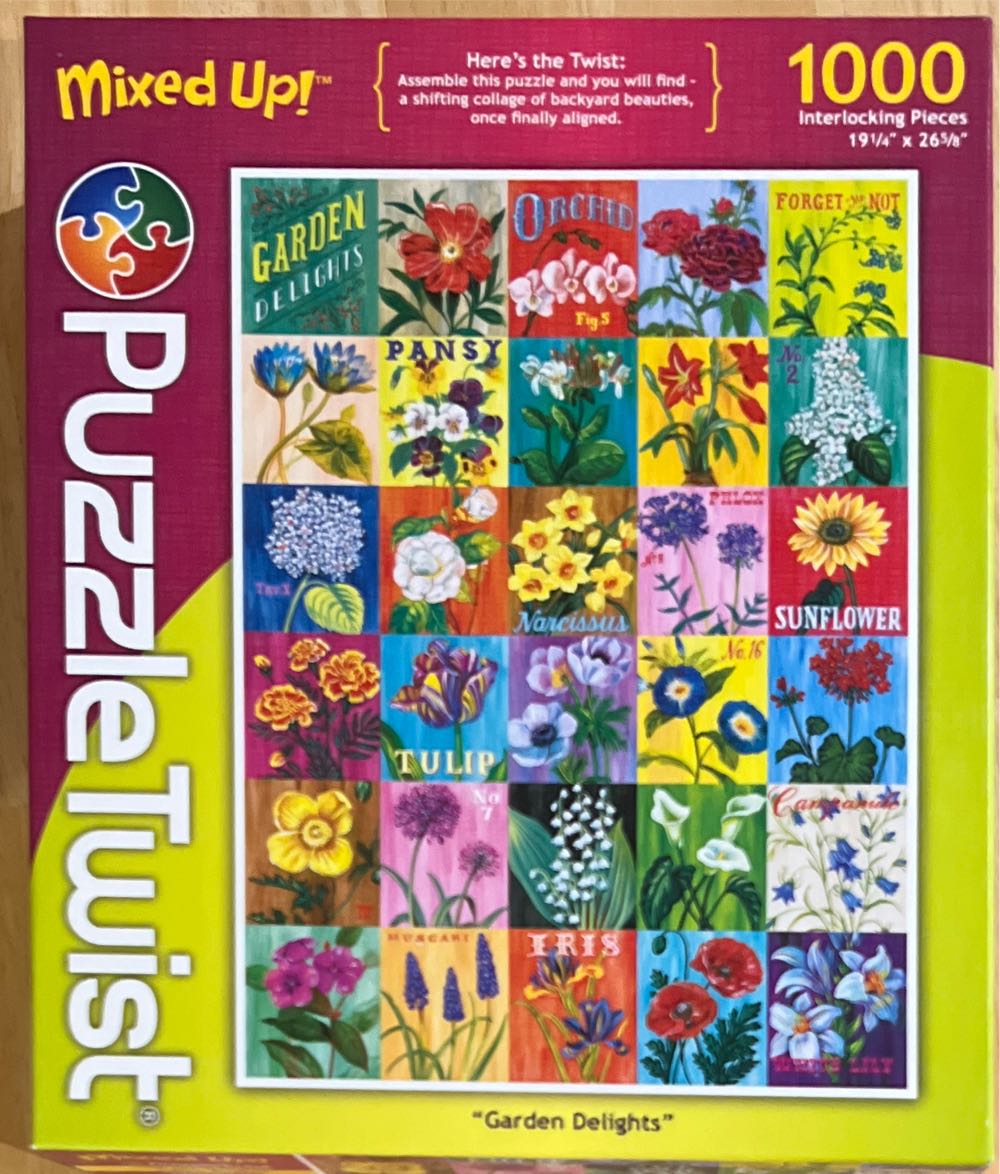 Garden Delights Twist - Puzzle Twist puzzle collectible [Barcode 614399106146] - Main Image 2