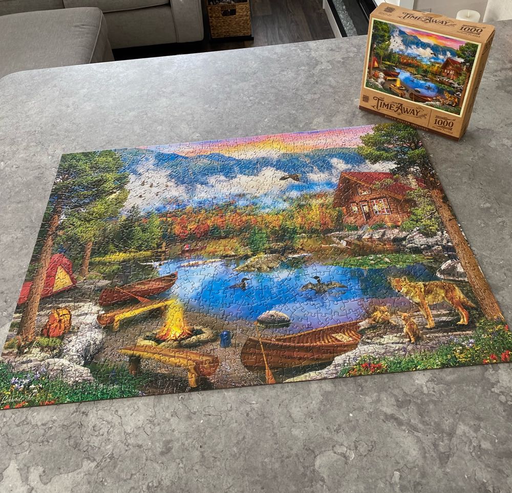 SunSet Canoe - MasterPieces puzzle collectible [Barcode 705988721304] - Main Image 2