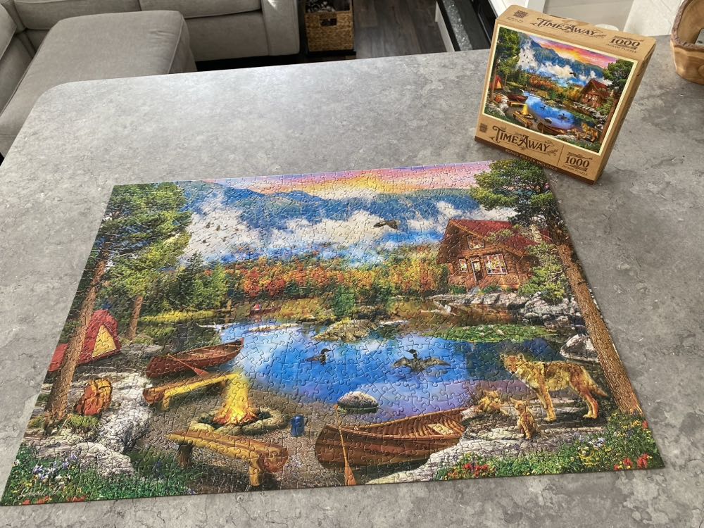 SunSet Canoe - MasterPieces puzzle collectible [Barcode 705988721304] - Main Image 3