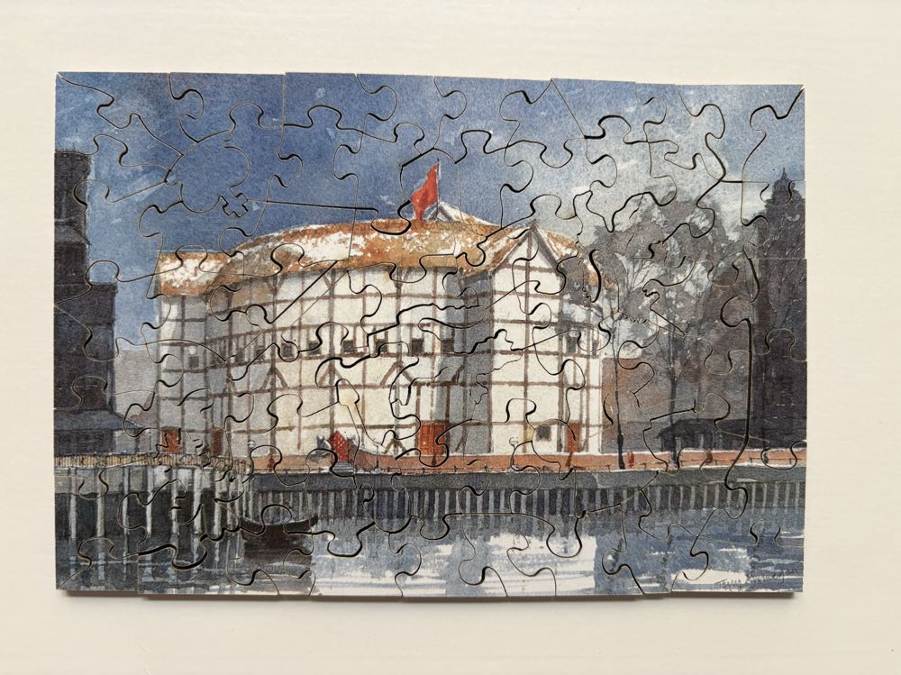 Shakespeare’s Globe - Wentworth Wooden Puzzles puzzle collectible - Main Image 2