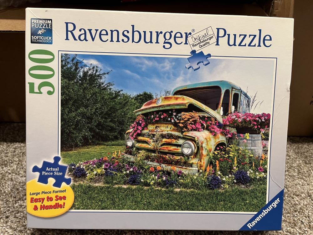 Flower Truck - Ravensburger puzzle collectible [Barcode 4005556148851] - Main Image 2