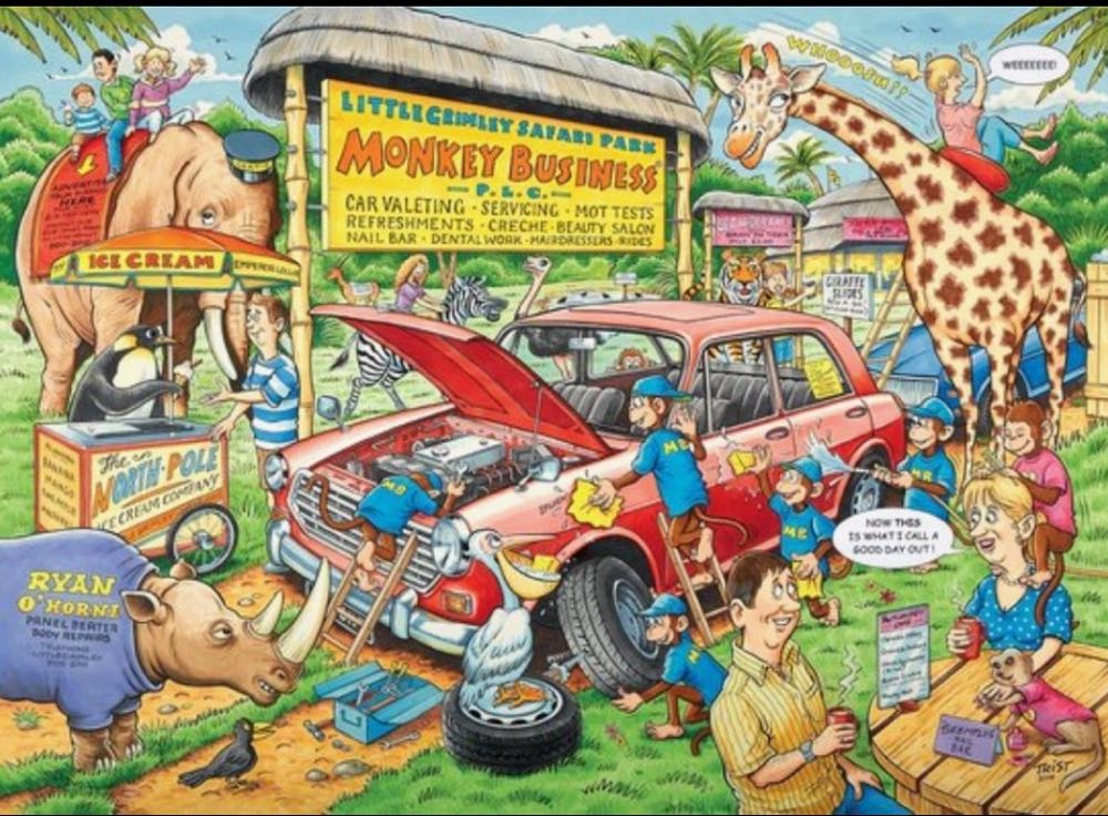 Wat Als? Nr 3 Safaripark  - Ravensburger puzzle collectible [Barcode 4005556148363] - Main Image 2