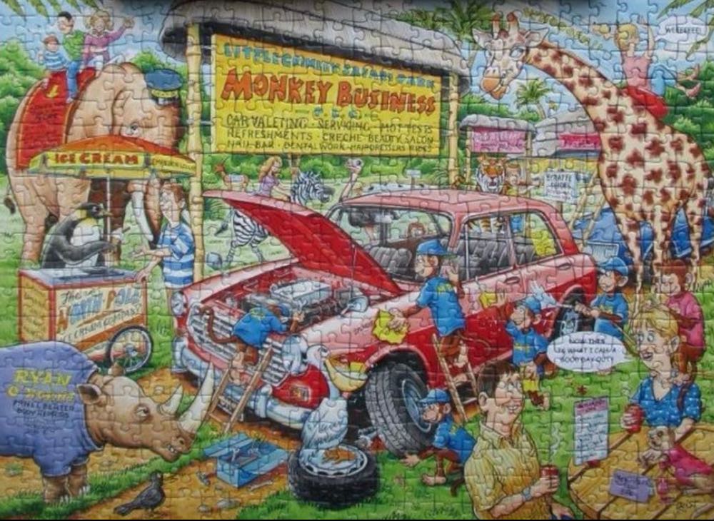 Wat Als? Nr 3 Safaripark  - Ravensburger puzzle collectible [Barcode 4005556148363] - Main Image 3