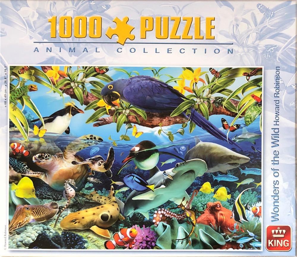 Wonders Of The Wild - King puzzle collectible [Barcode 8710125051284] - Main Image 1