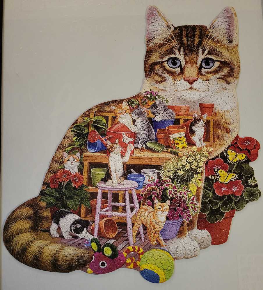 Kittens In The Shed - Cheryl - Bits And Pieces puzzle collectible [Barcode 704812402365] - Main Image 2