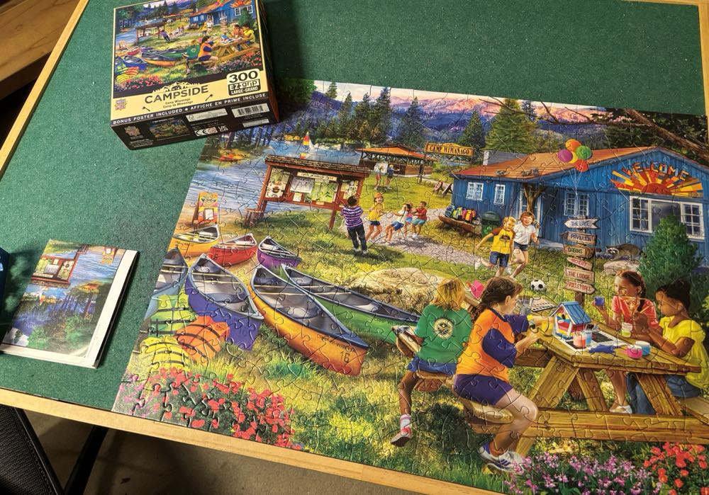 Camp Wiwanago - Masterpieces, Inc. puzzle collectible [Barcode 705988322235] - Main Image 3
