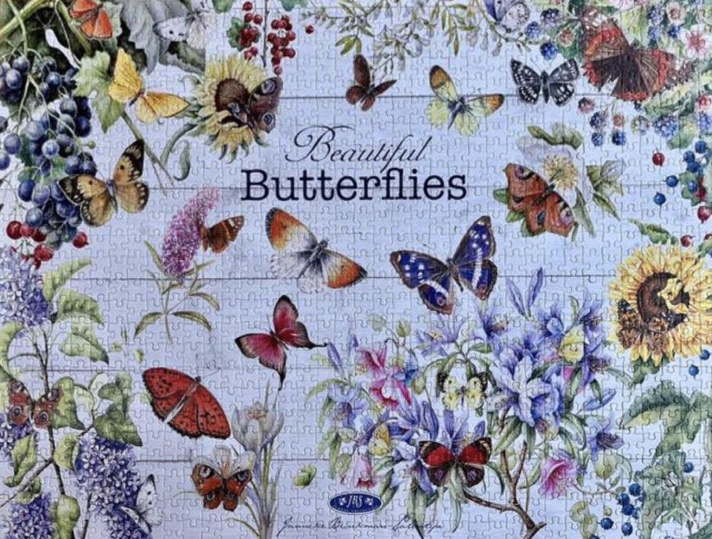 Janneke Brinkman. Prachtige Vlinders/ Beautiful Butterflies  - Jumbo puzzle collectible [Barcode 8710126818770] - Main Image 3