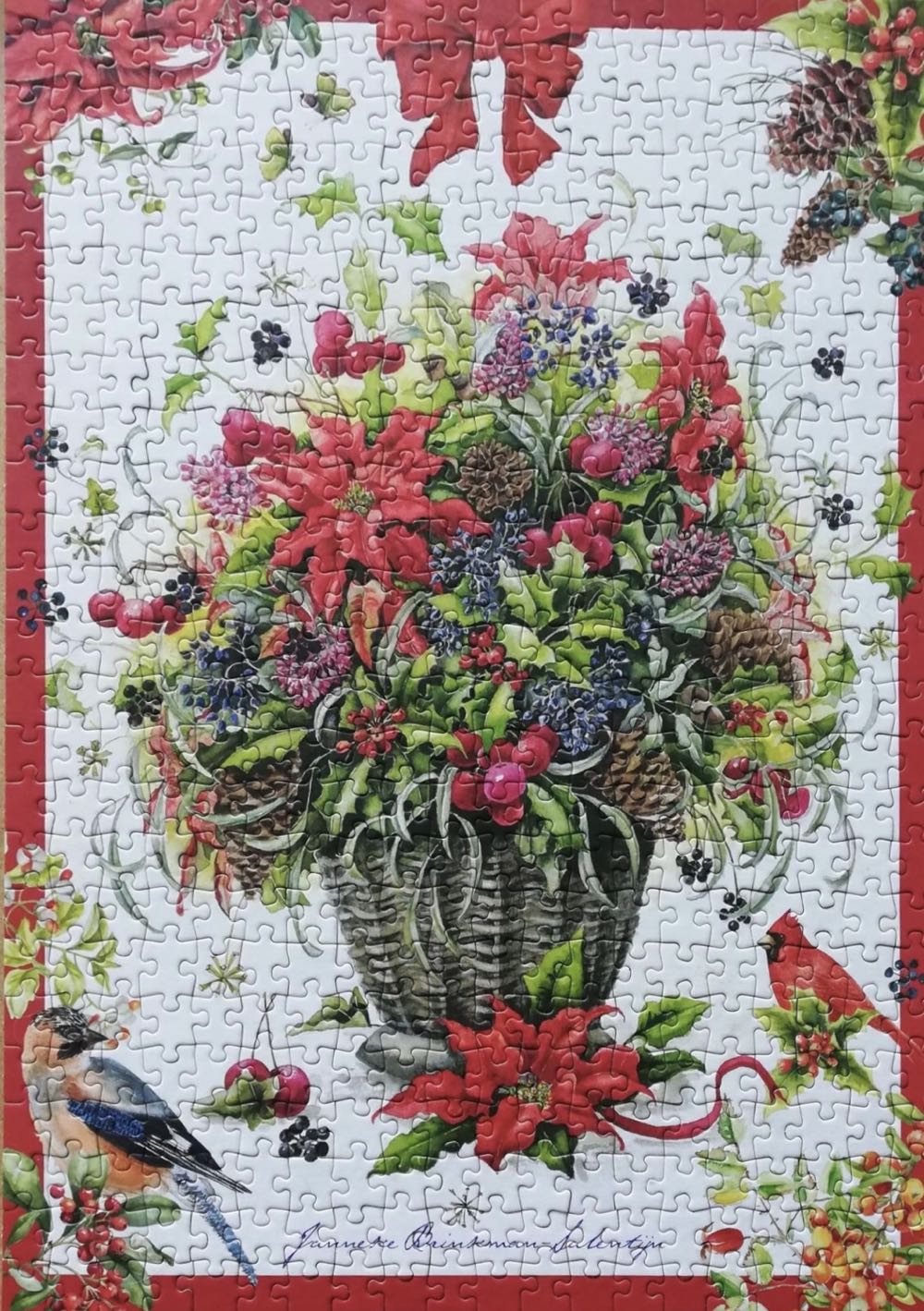 Winter Bouquet  - Jumbo puzzle collectible [Barcode 8710126816639] - Main Image 3