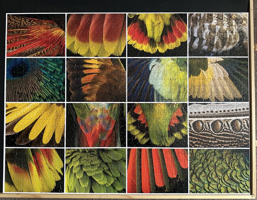 Feathered Fantasies - Buffalo Games puzzle collectible [Barcode 079346132010] - Main Image 2