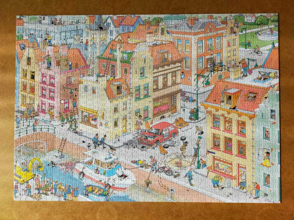 Jan van Haasteren. Het Ontbrekende Stukje  - Jumbo puzzle collectible - Main Image 2