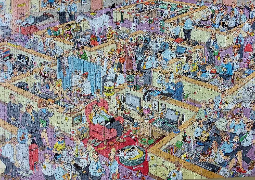JVH The Office - Jumbo puzzle collectible [Barcode 8710126170144] - Main Image 2