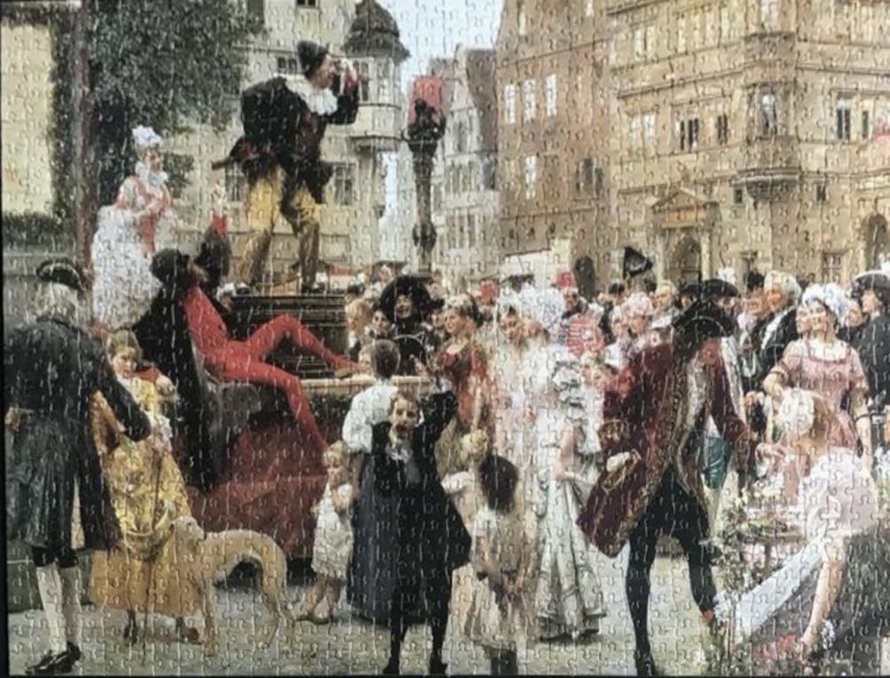 Street Theatre - Gibsons puzzle collectible [Barcode 5012269006032] - Main Image 3