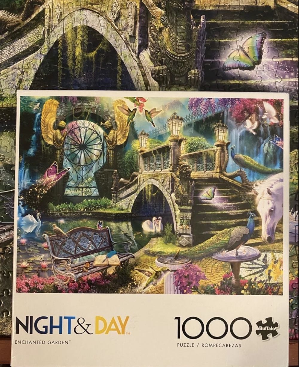 Enchanted Garden - Buffalo Games puzzle collectible [Barcode 079346118755] - Main Image 4