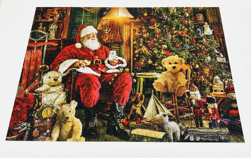 Santa’s Magical Toys - Ceaco puzzle collectible [Barcode 021081350723] - Main Image 2