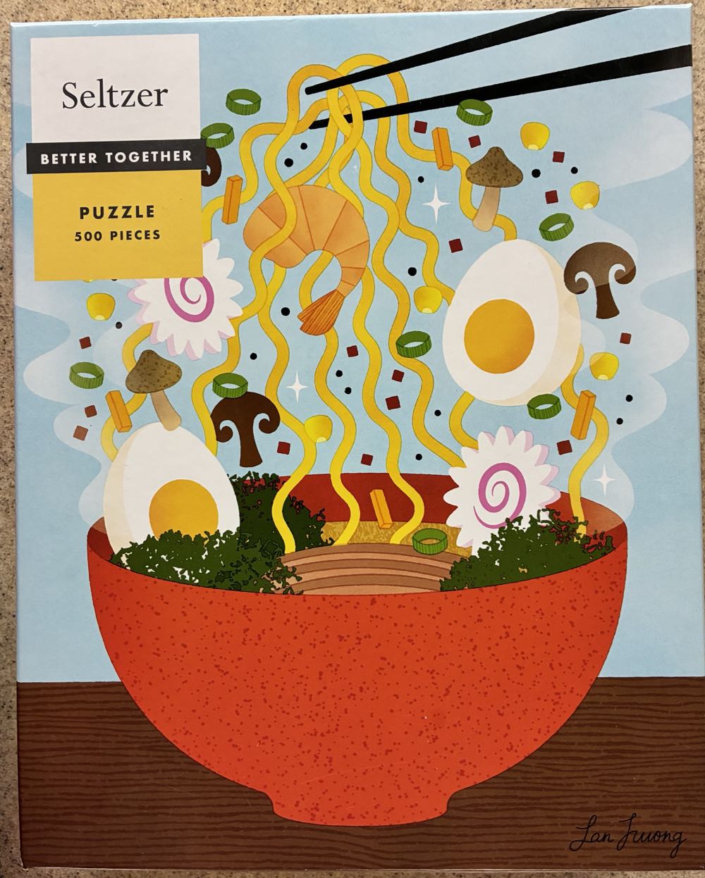 Ramen Bowl; Better Together - Seltzer puzzle collectible [Barcode 810163032356] - Main Image 2
