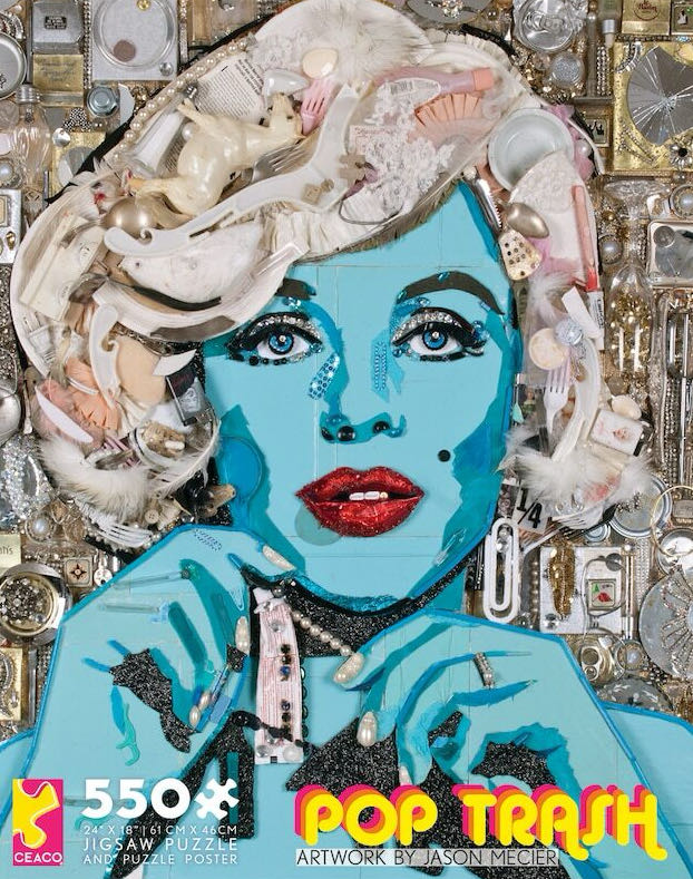 Pop Trash - Ceaco puzzle collectible [Barcode 021081240659] - Main Image 2