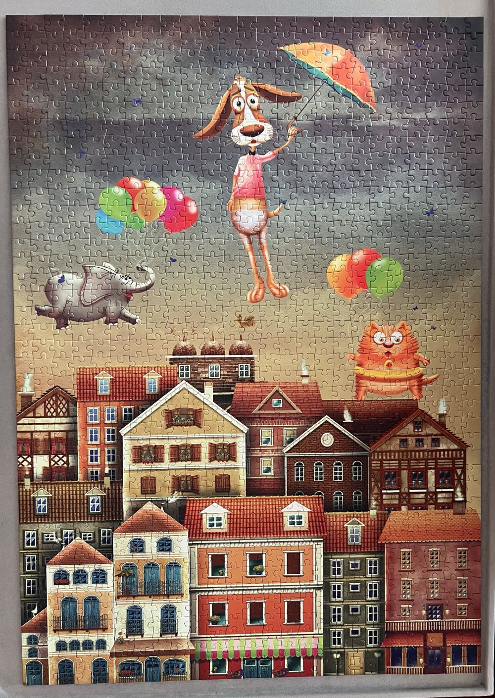 Above The City - Enjoy Puzzle puzzle collectible [Barcode 5949194019434] - Main Image 2