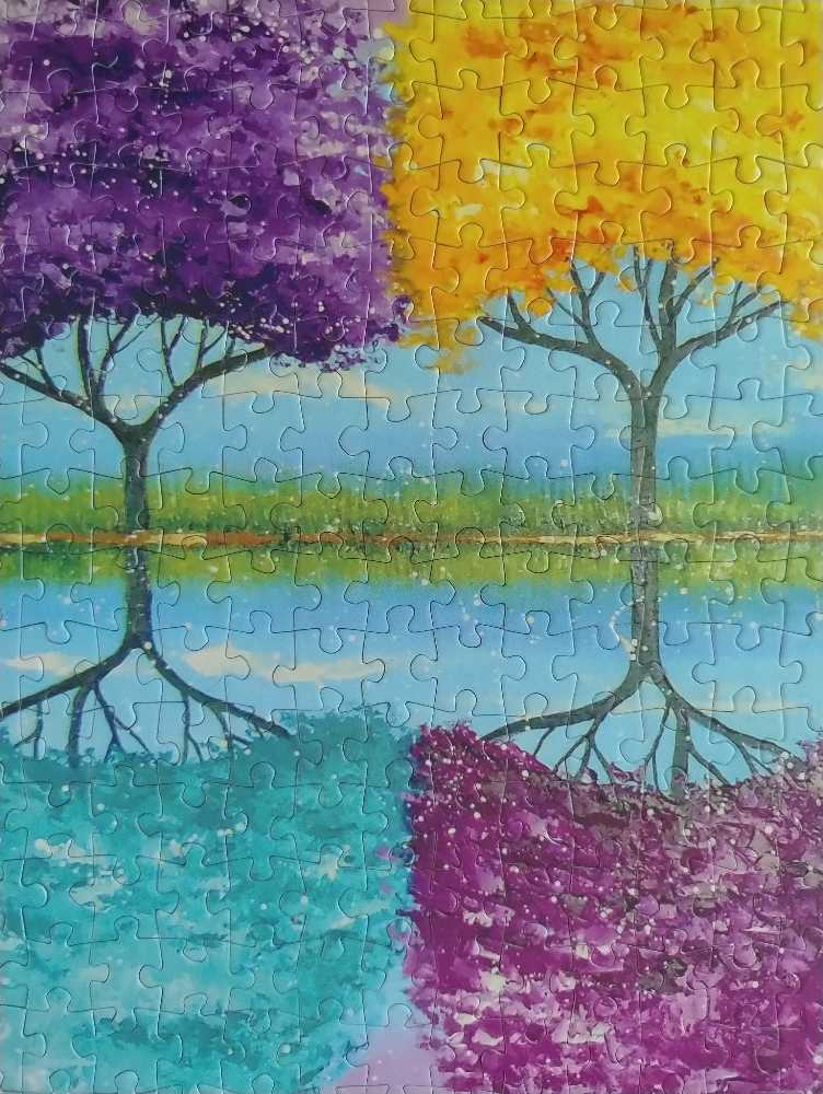 Each Tree Has Its Own Colorful History - Enjoy Puzzle puzzle collectible [Barcode 5949194017027] - Main Image 4