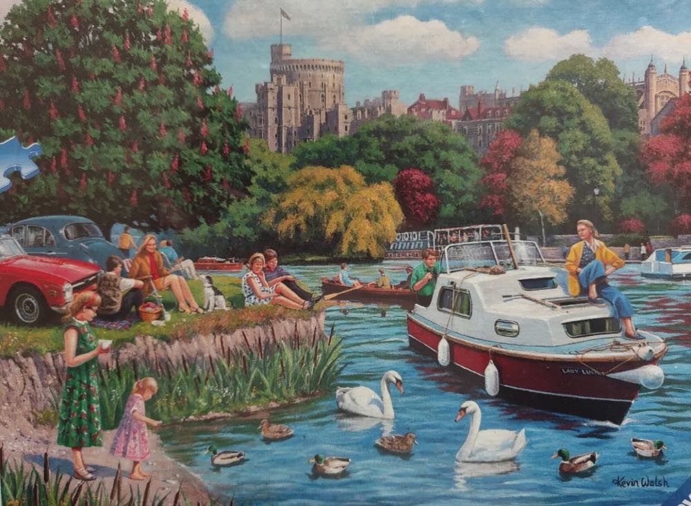 Happy Days, Windsor - Ravensburger puzzle collectible [Barcode 4005556190379] - Main Image 2