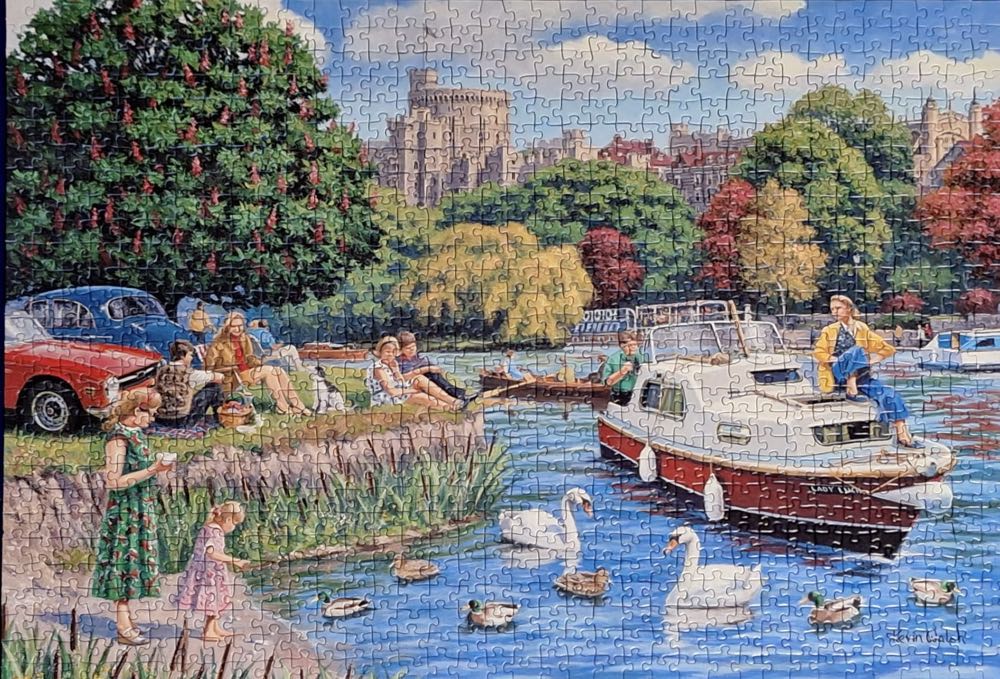 Happy Days, Windsor - Ravensburger puzzle collectible [Barcode 4005556190379] - Main Image 3