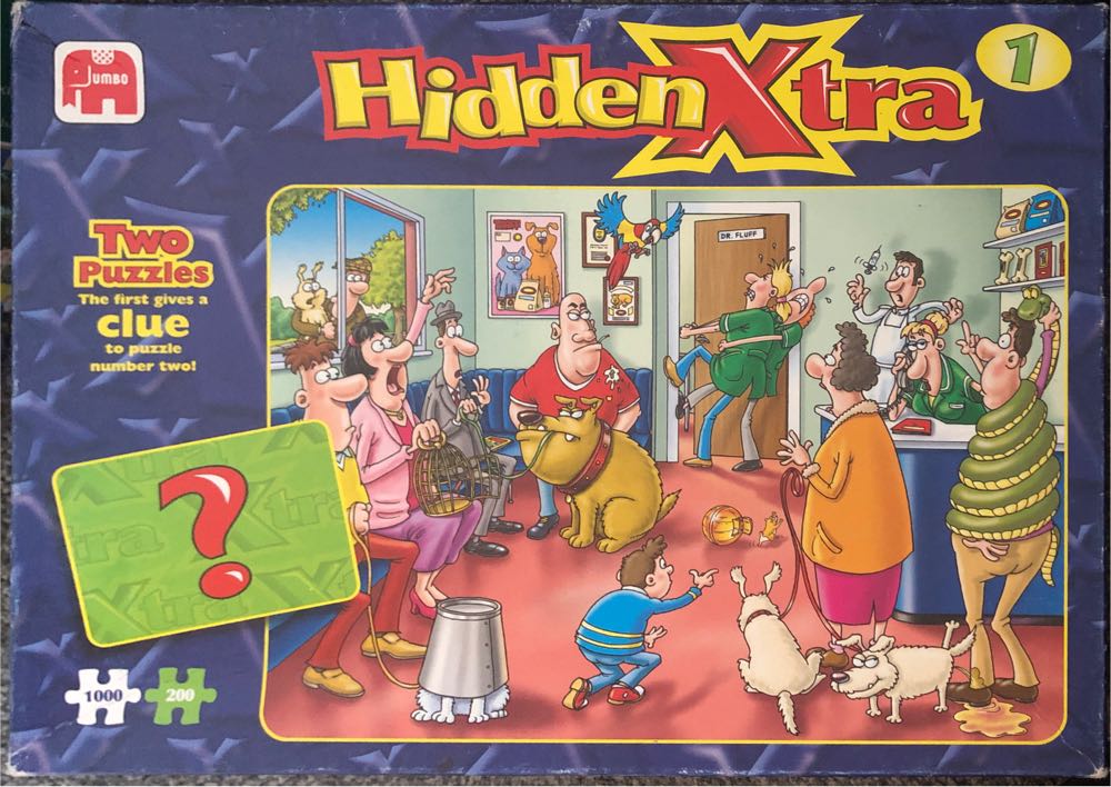 Hidden Xtra 1 At The Vets - Jumbo puzzle collectible [Barcode 8710126019504] - Main Image 1