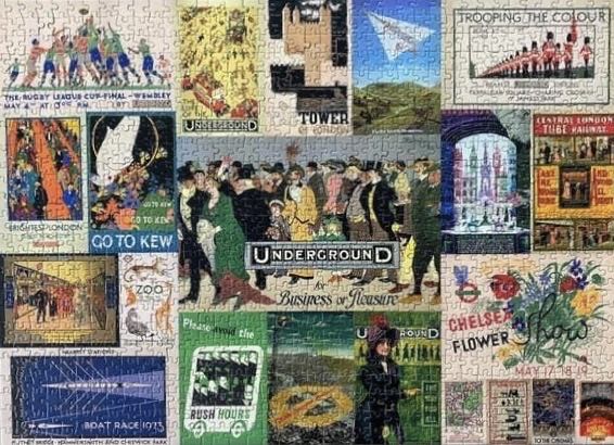 Heritage Posters - Gibsons 🇬🇧 puzzle collectible [Barcode 5012269071092] - Main Image 3