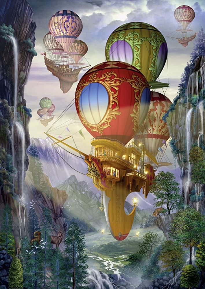 *Airships - Schmidt puzzle collectible [Barcode 4001504587741] - Main Image 2