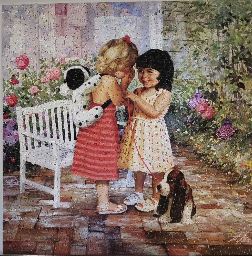 Sharing Secrets - Master Pieces puzzle collectible [Barcode 705988512148] - Main Image 2