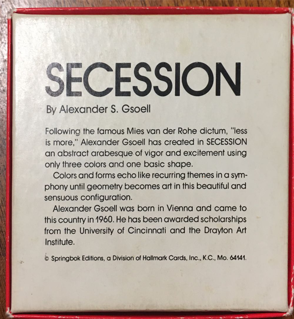 Secession - Mini - Springbok puzzle collectible - Main Image 2