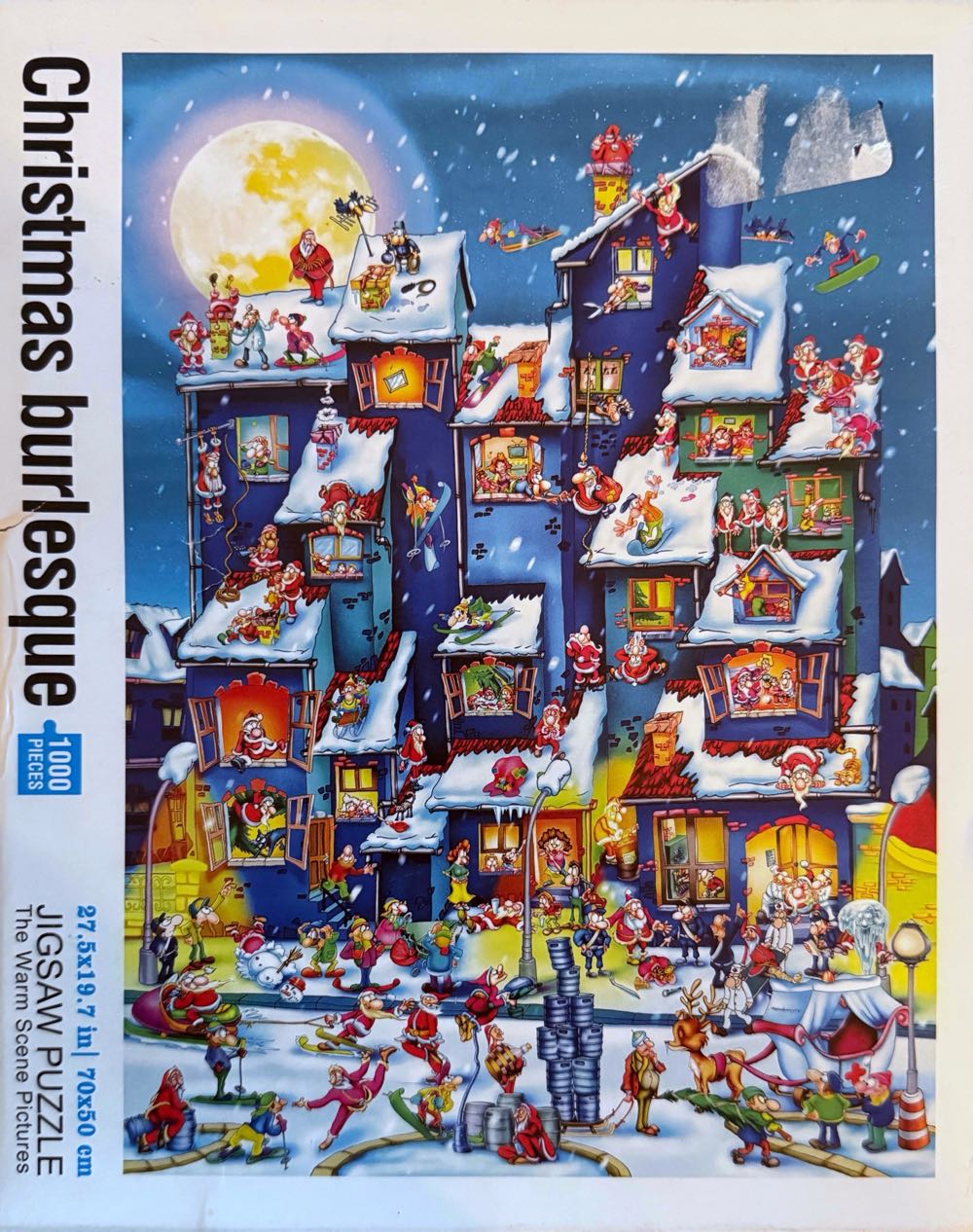 Christmas Burlesque - The Warm Scene Pictures puzzle collectible - Main Image 2