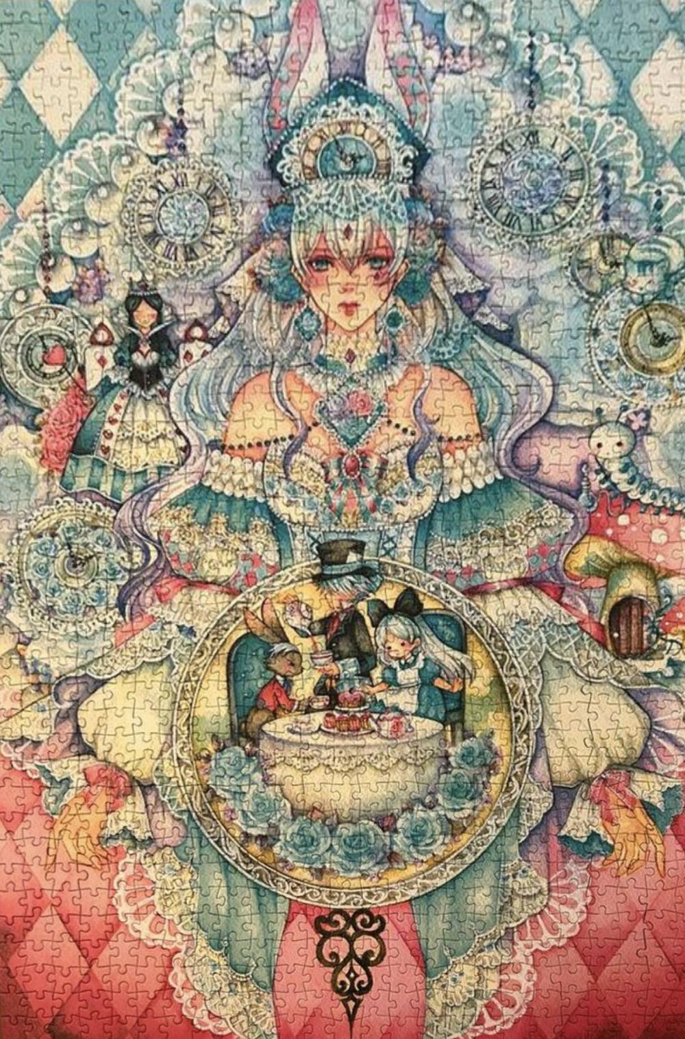 White Rabbit / Alice in Wonderland - Magnolia puzzle collectible [Barcode 8699375067484] - Main Image 3