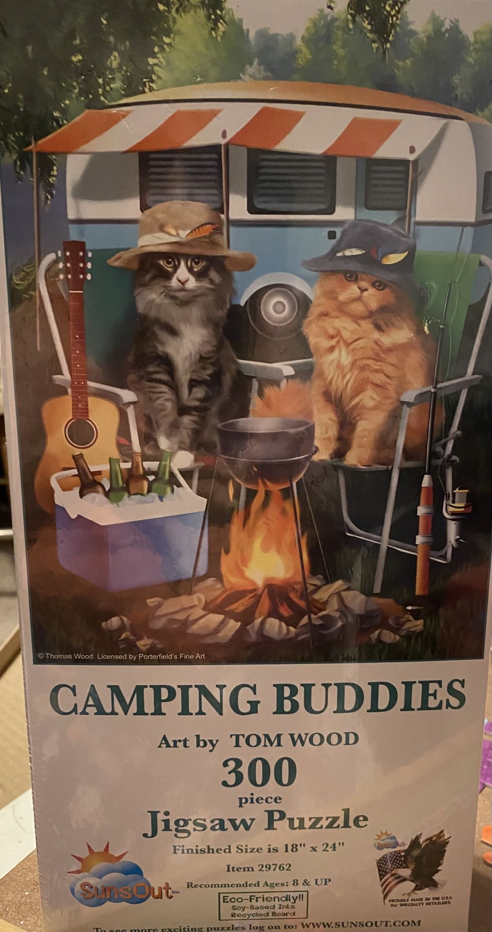 Cardinal Barchiel Angel Of Piscesmetallic Foil Jigsaw Puzzle