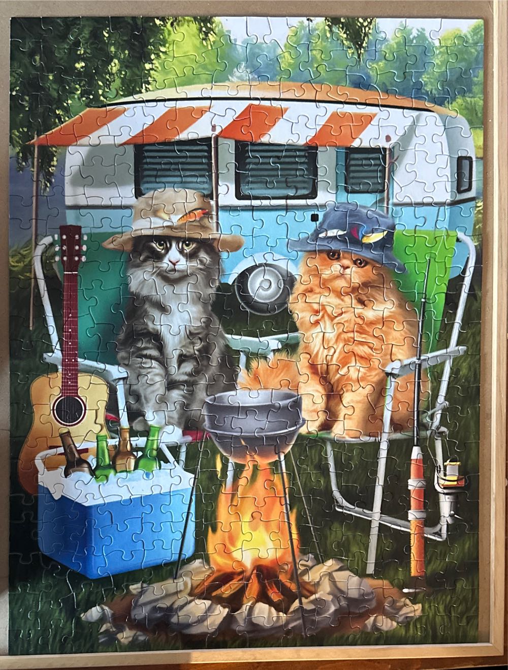 Camping Buddies  - Suns Out puzzle collectible [Barcode 706780297622] - Main Image 2
