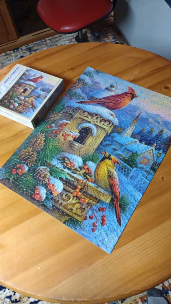 Waiting For The Evening Feast - Bits And Pieces puzzle collectible - Main Image 2