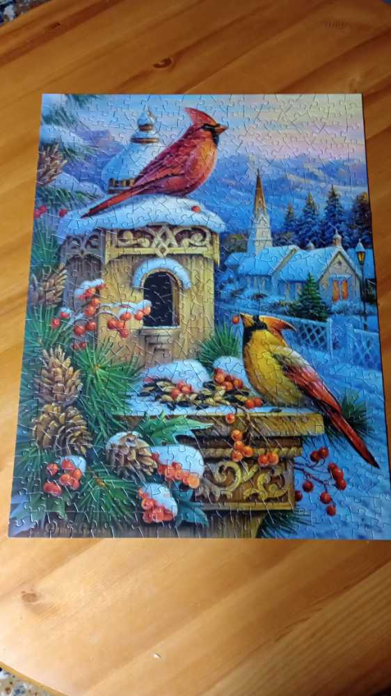 Waiting For The Evening Feast - Bits And Pieces puzzle collectible - Main Image 3