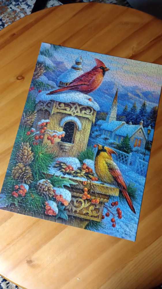 Waiting For The Evening Feast - Bits And Pieces puzzle collectible - Main Image 4