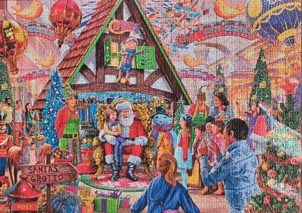 Visit Santa - Gibsons puzzle collectible [Barcode 5012269063462] - Main Image 3