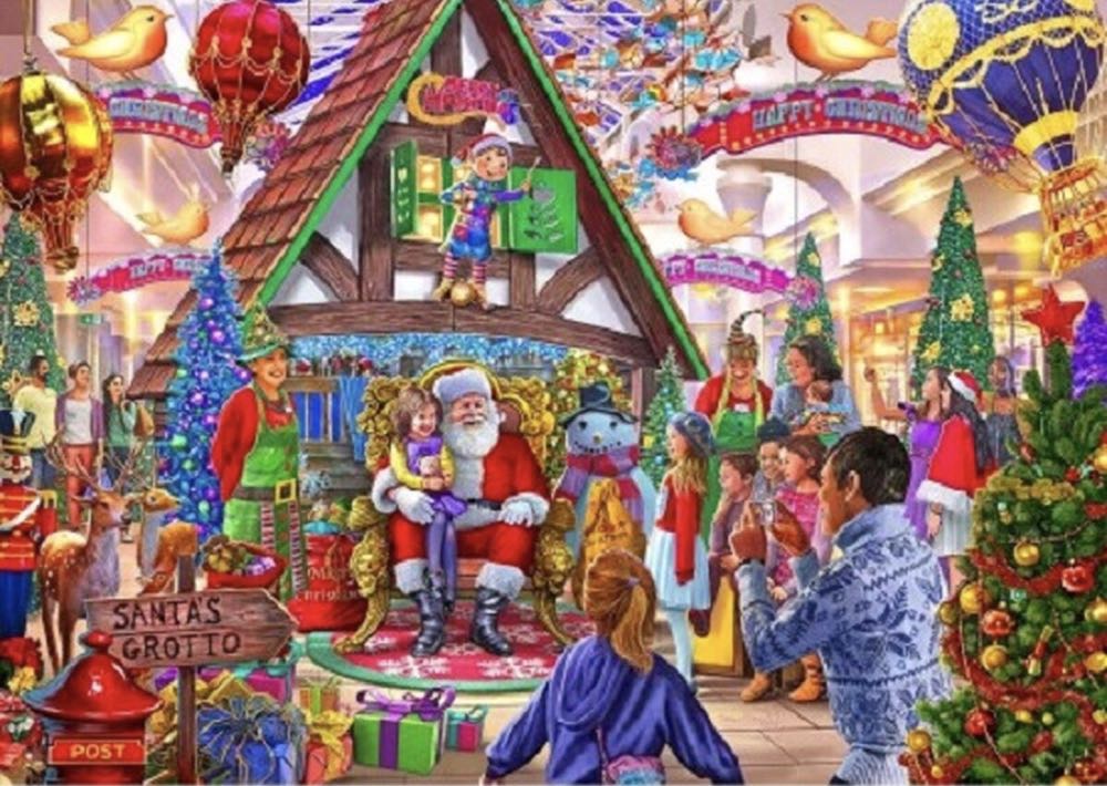 Visit Santa - Gibsons puzzle collectible [Barcode 5012269063462] - Main Image 4