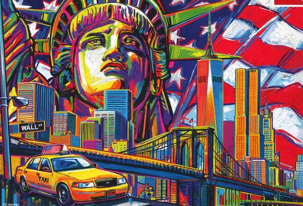 Colours Of New York - Trefl puzzle collectible [Barcode 5900511105230] - Main Image 2