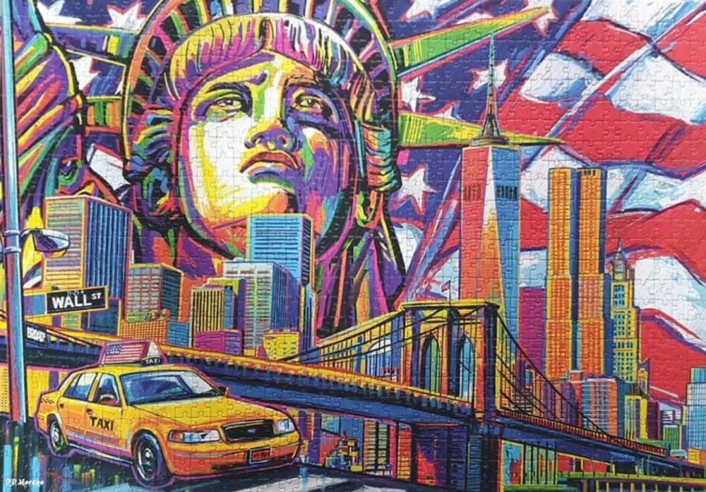 Colours Of New York - Trefl puzzle collectible [Barcode 5900511105230] - Main Image 3